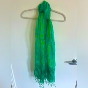 Ethereal Green Scarf